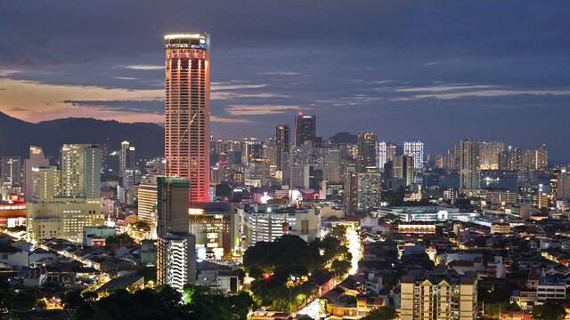 penang international school district skyline
